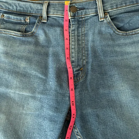 Levi’s 506 Men’s Straight Leg Jeans Size 33X30 Medium Wash - Picture 11 of 15